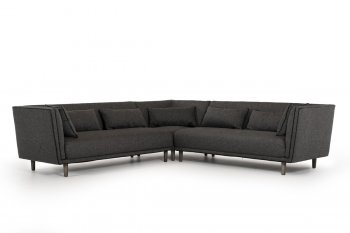 Conway Sectional Sofa 2615 in Grey Fabric by VIG [VGSS-2615 Conway Grey]