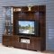 AV291-55 TV Stand in Dark Figured Sycamore by Pantek w/Options