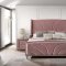 Salonia Bedroom BD01183Q in Pink Velvet by Acme w/Options