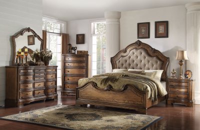 Valleta Bedroom 26170 in Latte Oak by Acme w/Options