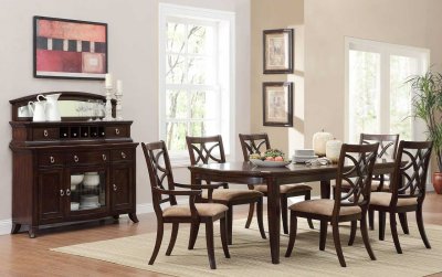 Keegan 2546-96 Dining Table Set 5Pc by Homelegance w/Options