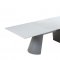 Beverly Hills Dining Table in White & Gray by Global w/Options