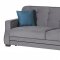 Fluo Koala Grey Sofa Bed in Fabric w/Optioins