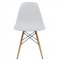 Dover Set of 4 Dining Chairs EP19W in White by LeisureMod