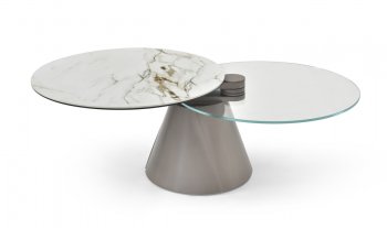 Eclipse Coffee Table iby J&M w/Dual Top [JMCT-Eclipse]