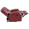 Camila Motion Sofa & Loveseat 610241 in Red by Coaster w/Options