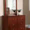 F9047 Kids Bedroom 4Pc Set in Cherry by Boss w/Options