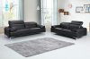 Nicolo Sofa in Black by J&M w/ Options