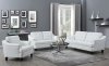 Freeport Sofa & Loveseat Set 508634 in Snow White by Coaster