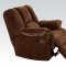 50220 Obert Reclining Sofa in Brown Fabric by Acme w/Options