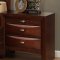 Hayden Bedroom in Merlot by Global w/Optional Case Goods