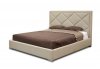 Palomar Platform Bed in Beige Linen Fabric - Wholesale Interiors