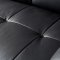 ML157 Sectional Sofa in Black Leather by Beverly Hills