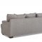 Chadwick Sofa in Gray Fabric by Klaussner w/Options