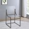 Jillian Dining Set 5Pc 120630 Black Nickel by Coaster