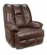 Chocolate Suede Microfiber Comfortable Modern Recliner