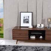 Anthrop TV Stand in Walnut by Beverly Hills