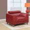 U8210 Sofa in Red PU by Global w/Options