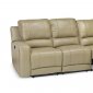 Terrence Power Reclining Sofa & Loveseat in Leather Match