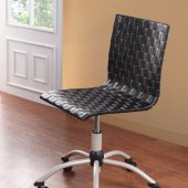 4860S Network Gas Lift Side Chair by Homelegance in Black