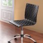 4860S Network Gas Lift Side Chair by Homelegance in Black