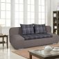 Strit Sofa Bed Convertible in Fabric by ESF