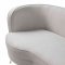 Flare Sofa TOV-L6191 in Cream Velvet by TOV Furniture