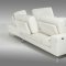 Voyager Sectional Sofa in White Full Leather by VIG