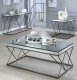 705478 Coffee Table 3Pc Set w/ Mirrored Tabletops by Coaster