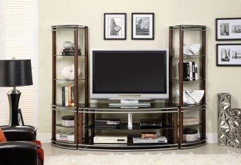 CM5510 Silver Creek TV Console w/Optional Pier Shelves [FATV-CM5510-TV Silver Creek]