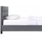 Caitlin Bed in Gray Fabric by Modway