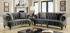 Rayne Sofa CM6179GY in Gray Flannelette w/Options