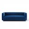 Conjure Sofa in Navy Velvet Fabric by Modway w/Options