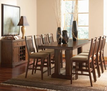 102808 Dorris Counter Height Dining Table by Coaster w/Options [CRDS-102808 Dorris]