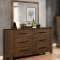 Coney Bedroom FOA7881 in Walnut & Tan w/Options