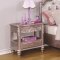 Caroline 400891 Kids Bedroom 4Pc Set in Metallic Lilac w/Options