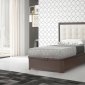 Regina Kids Bedroom in Wenge & White by ESF w/Luxury Casegoods