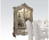 Versailles Curio Cabinet 61153 in Bone White by Acme