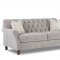 Burbank Sofa in Amigo Granite Fabric by Klaussner w/Options