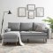 Revive Sectional Sofa in Light Gray Fabric by Modway