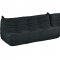 Waverunner EEI-901-BLK Sofa in Black by Modway w/Options