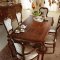 Donatello Dining Table in Walnut by ESF w/Options