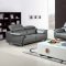 Wolford Sofa Set 3Pc in Grey Half Leather by VIG