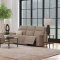 Brentwood Motion Sofa & Loveseat 610281 Taupe Fabric by Coaster