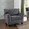 Alain Sofa 8225NGY in Dark Gray by Homelegance w/Options