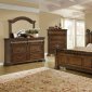 Satterfield Bedroom 204541 in Bourbon by Coaster w/Options