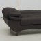 Dark Brown Fabric Modern Sofa Bed w/Optional Loveseat & Chair