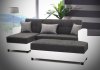 Lego Sectional Sofa Convertible in Grey Microfiber by Rain