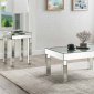 Noralie Coffee Table 3Pc Set in Mirror 84705 by Acme