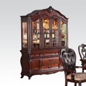 60595 Dorothea Buffet & Hutch in Cherry by Acme